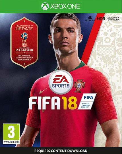 Xbox One Fifa 18 (opened)