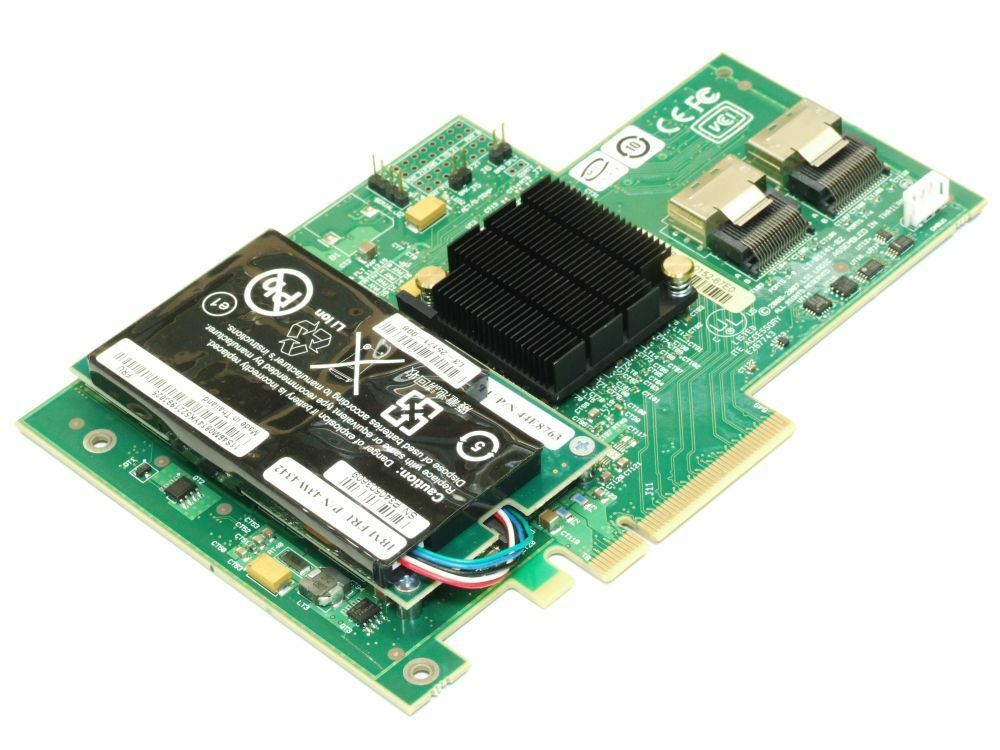 IBM ServeRAID MR10i SAS/SATA  Raid Controller Card P/N 43W4297 with Battery Module(P/N 44E8763) Used A